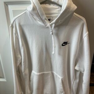 Nike White Hoodie